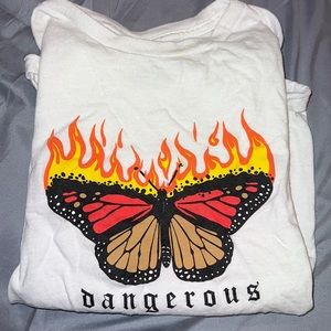 Fire butterfly “Dangerous”